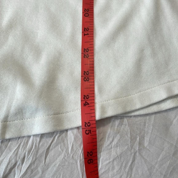 Ann Taylor Factory Cream Ruffle 1/2 Sleeve Top Size XL - Picture 9 of 9